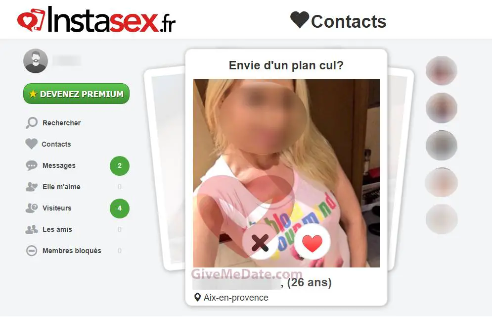 instasex contacts
