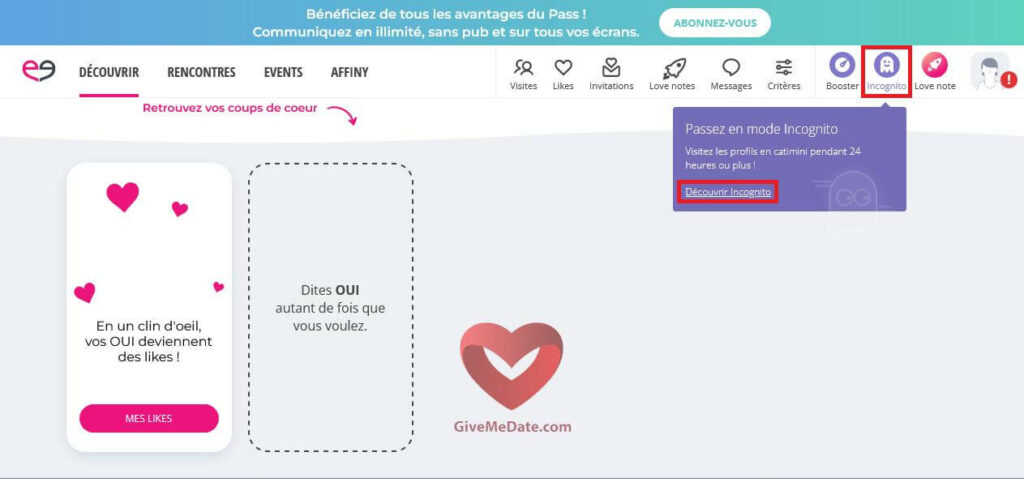 meetic faq anonymous 1