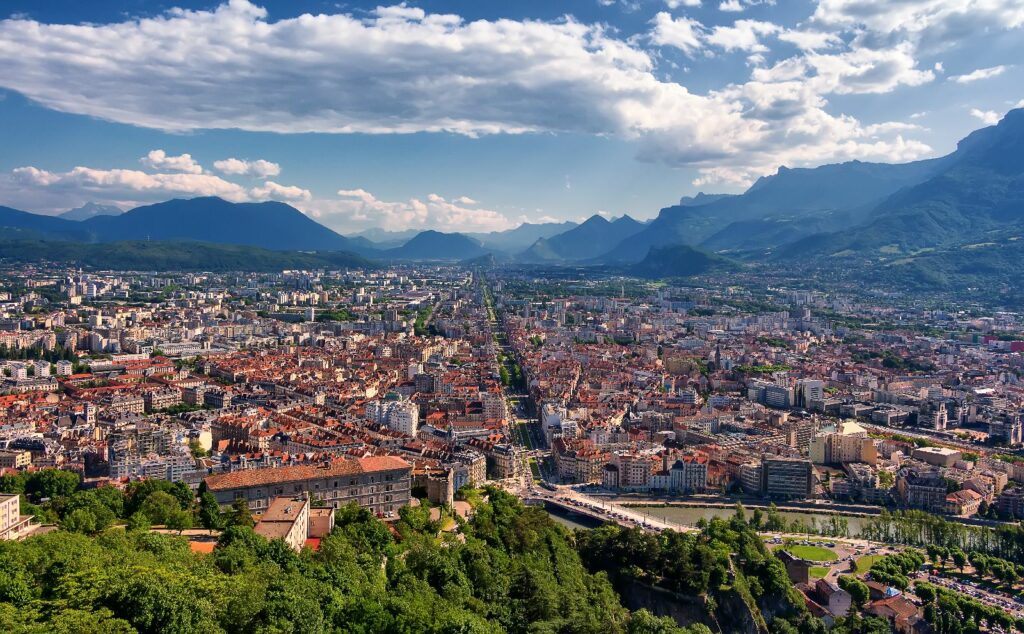 Grenoble city